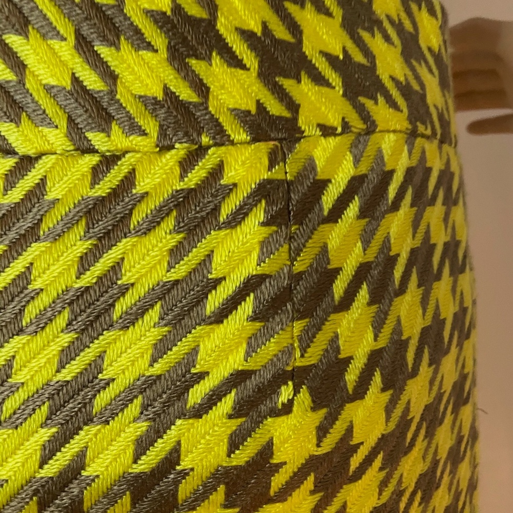 mustard and brown houndstooth Clueless skirt! - Picture 8 of 10